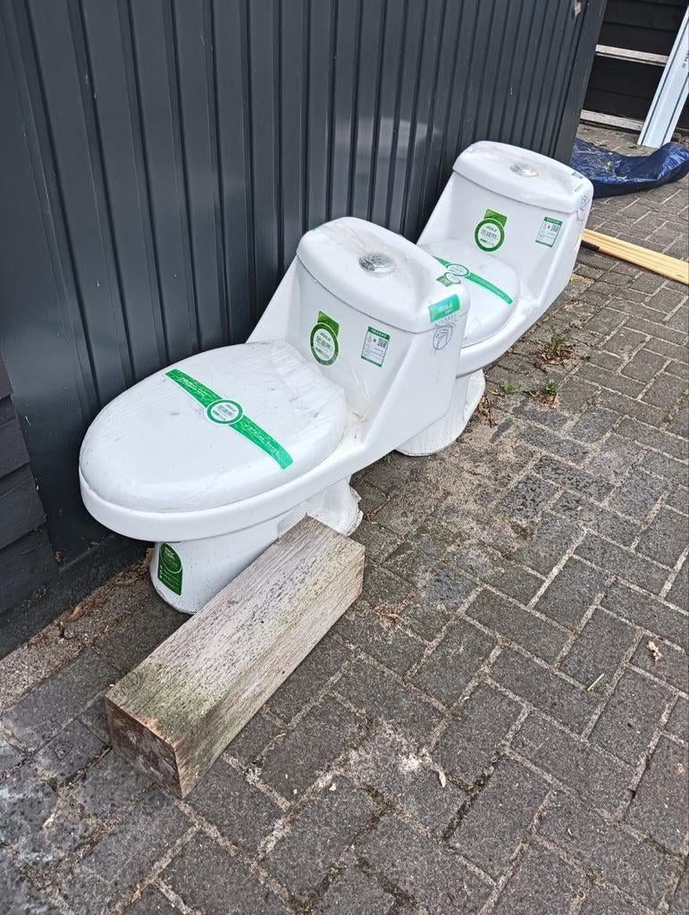Nieuwe wc, Ophalen, Nieuw, Toilet