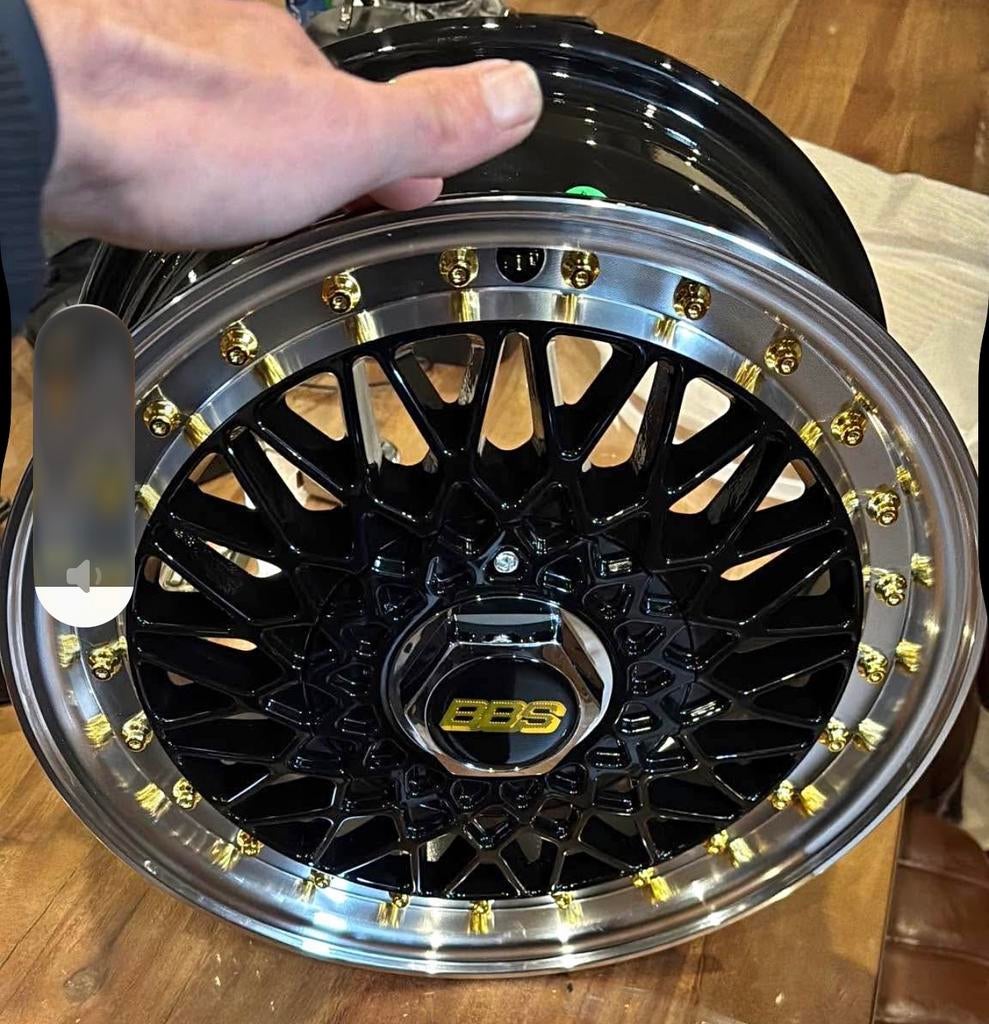 Super mooie BBS velgen 14 inch 4x100/4x114.3 glascoating, Ophalen, 14 inch, Gebruikt, Velg(en)