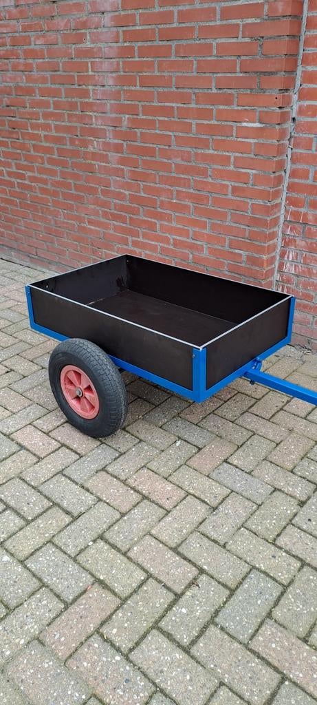 Berg skelter mammoet skelter aanhange Kiepaanhanger kiepkar, Ophalen, Zo goed als nieuw