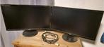 2x Asus beeldscherm 24inch, Gebruikt, ASUS, Full HD, Overige typen