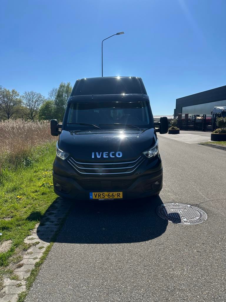 Iveco Daily werkplaatsbus, Auto's, Stof, Iveco, Navigatiesysteem, Zwart