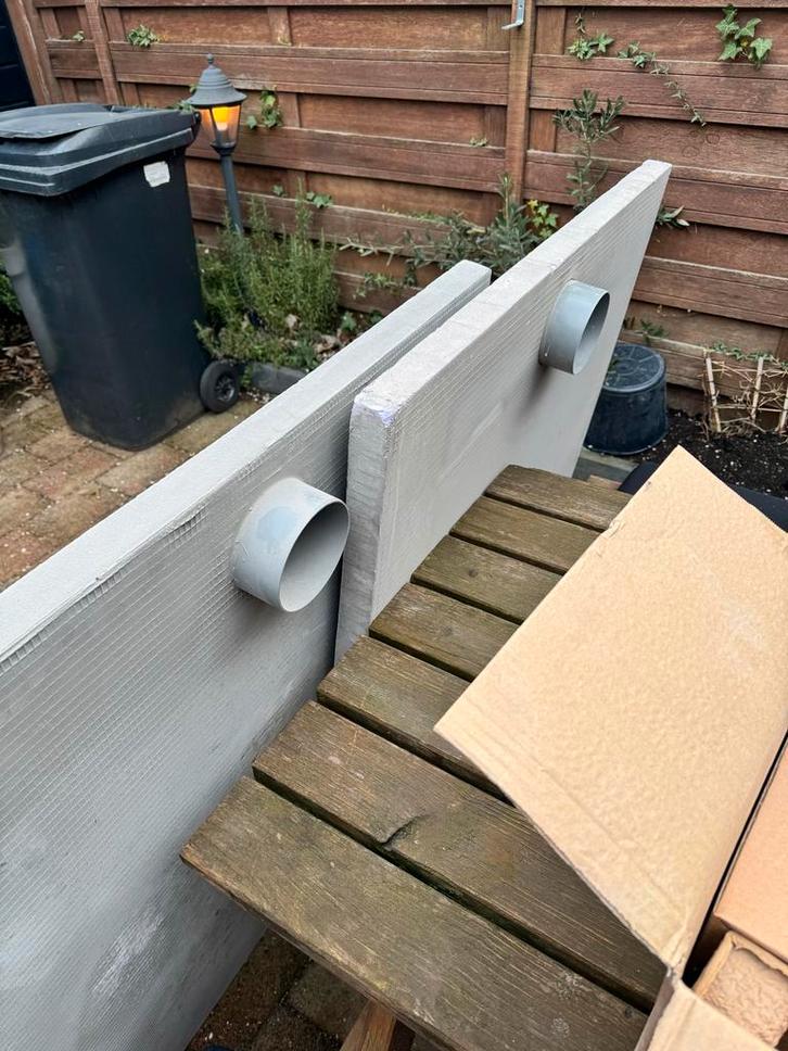 JACKOBOARD Aqua Line pro douche-element met afvoergoot, Doe-het-zelf en Verbouw, Sanitair, Nieuw, Douche, Rvs, Ophalen of Verzenden