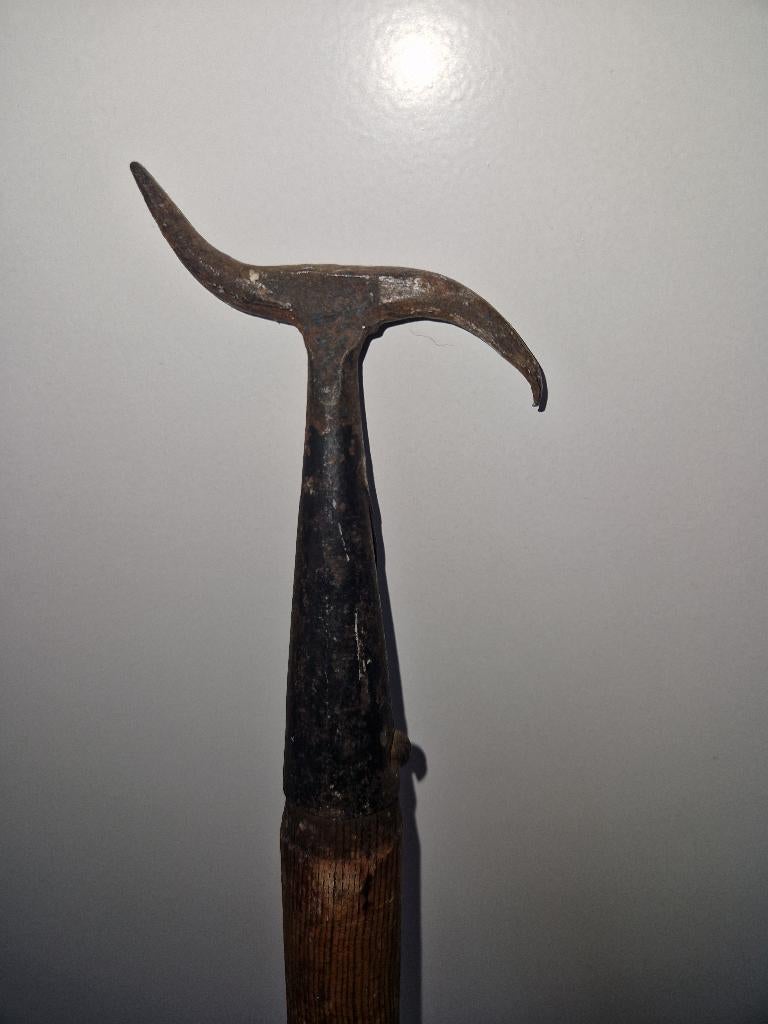 brocant curiosa haak om raam open te doen jaren 30 antiek, Antiek en Kunst, Ophalen of Verzenden