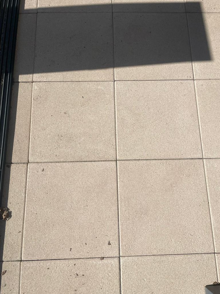 Beige tuinstenen 30x30, Ophalen of Verzenden, Zo goed als nieuw, Beton, Klinkers