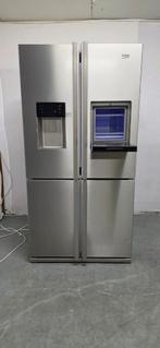 Amerikaanse Koelkast Top STAAAT!!!!!, Witgoed en Apparatuur, 200 liter of meer, 60 cm of meer, Met aparte vriezer, Zo goed als nieuw