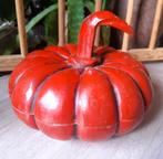 Antieke Chinese houten bewaardoos pompoen, Ophalen of Verzenden