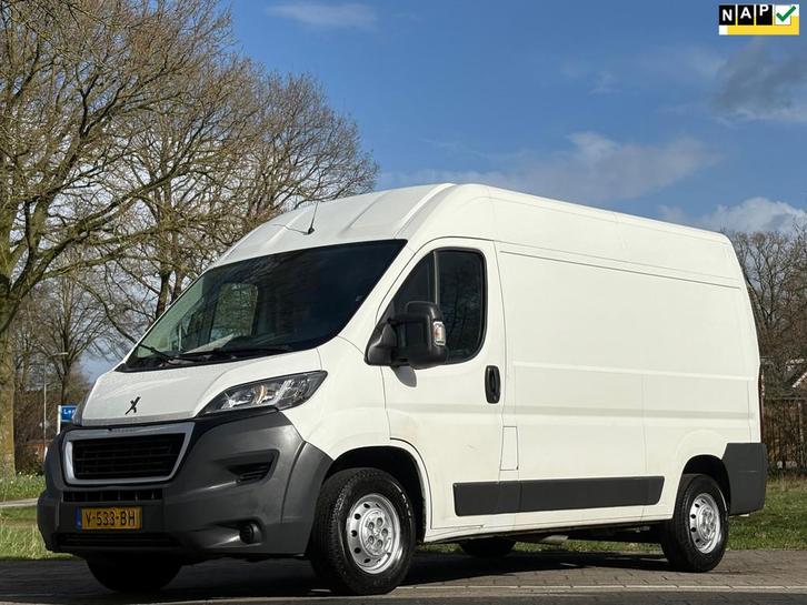 Peugeot Boxer 335 2.0 BlueHDI L2H2 Pro|EURO6|NAP|airco|cruis, Auto's, Bestelauto's, Bedrijf, Te koop, ABS, Airconditioning, Bluetooth