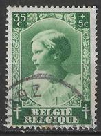 Belgie 1937 - Yvert/OBP 460 - Josephine-Charlotte (ST), Verzenden, Gestempeld, Koninklijk huis
