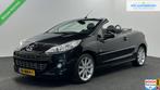 Peugeot 207 CC 1.6 VTi Roland Garros LEER ECC CRUISE LM., Auto's, Voorwielaandrijving, Euro 5, Gebruikt, Zwart