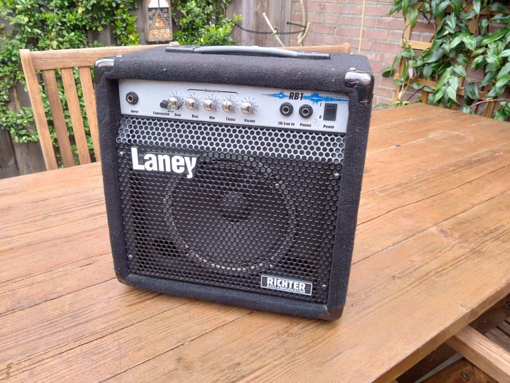 Laney Richter RB1 basgitaar versterker, Ophalen of Verzenden, Gebruikt, Basgitaar, Minder dan 50 watt