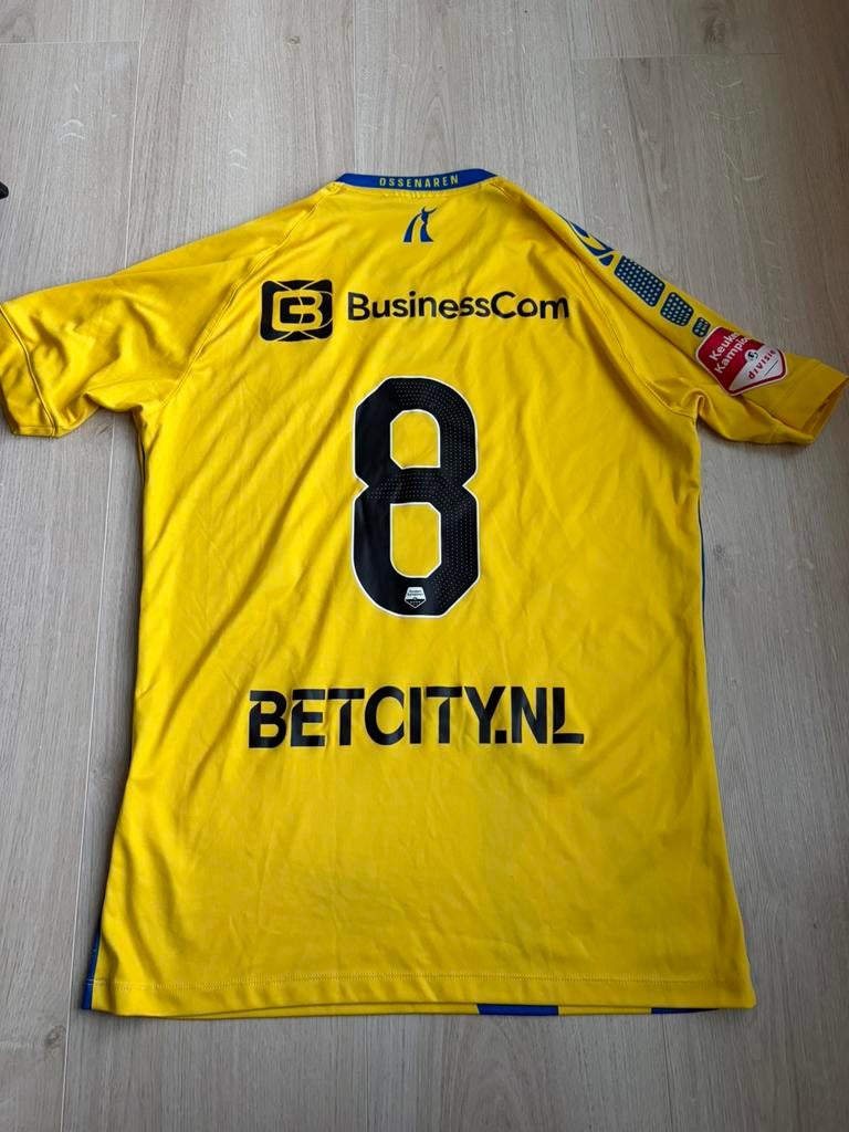 Top Oss V. Leeuwen 23/24 matchworn match worn wedstrijdshirt, Ophalen of Verzenden, Zo goed als nieuw, Overige binnenlandse clubs