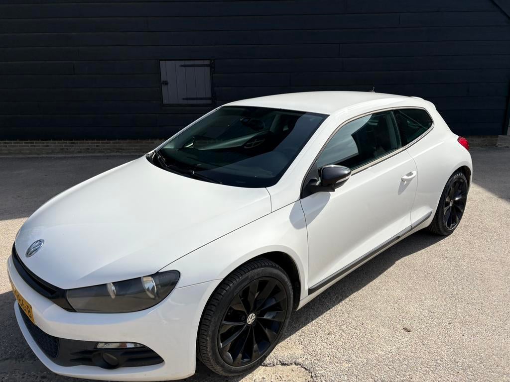 Volkswagen Scirocco 1.4 TSI Nieuwe Motor!, Voorwielaandrijving, 4 cilinders, Wit, Handgeschakeld