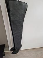 Sexy lange lederen laarzen met hoge hak maat 36, Kleding | Dames, Schoenen, Hoge laarzen, Zwart, Nieuw, Ophalen of Verzenden