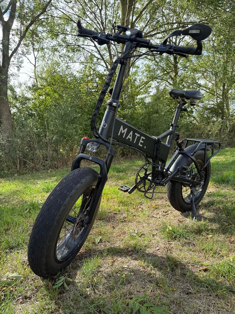 Mate X Fatbike - Veel upgrades - liefhebbers fiets, Fietsen en Brommers, Zo goed als nieuw, Minder dan 47 cm, 50 km per accu of meer