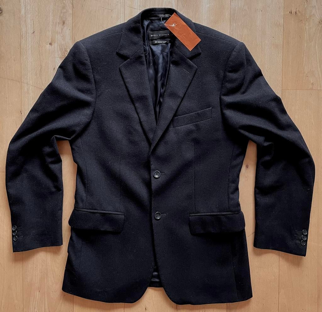 Migel Stapper by Sissy Boy design blazer colbert zwart S, Ophalen of Verzenden, Zo goed als nieuw, Maat 46 (S) of kleiner, Zwart