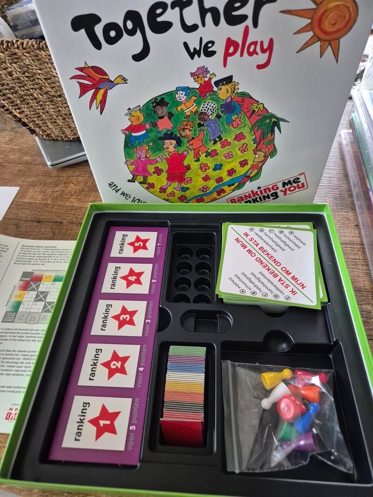 Together We Play - Ranking Me Ranking You spel, Ophalen of Verzenden, Zo goed als nieuw