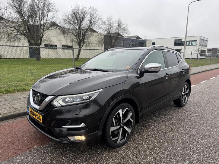 Nissan Qashqai 1.2 Tekna ++ Pano | Trekhaak | Bose | Full Op, Auto's, Nissan, Bedrijf, Te koop, Qashqai, 360° camera, ABS, Achteruitrijcamera
