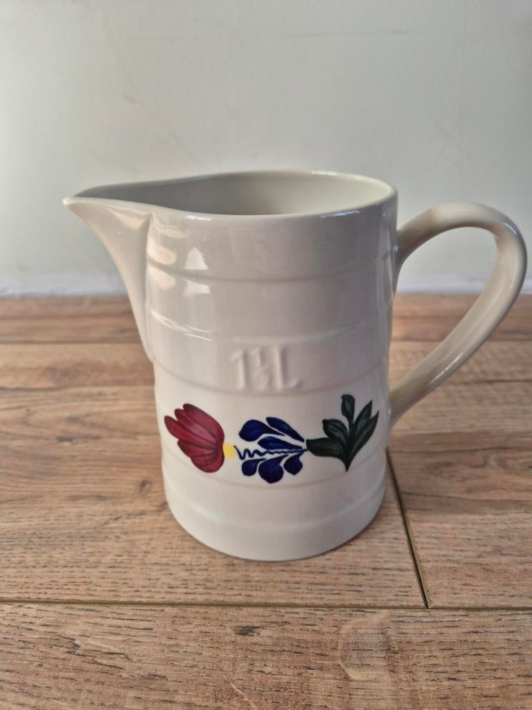 Boerenbont melkkan 1.5 liter, Antiek en Kunst, Ophalen of Verzenden