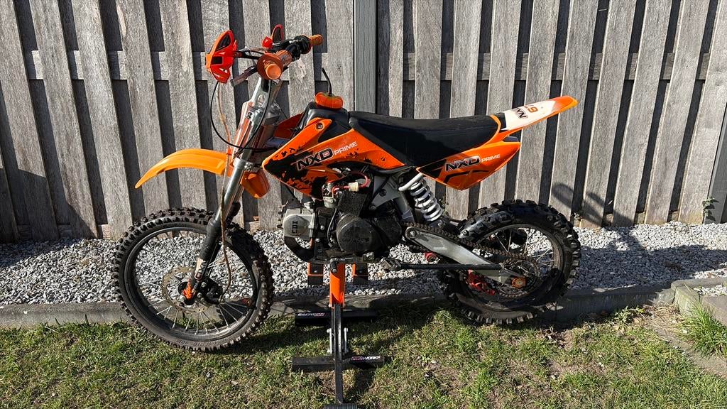 Pitbike/ crossmotor 125cc nitro nxd prime, Fietsen en Brommers, Ophalen, Zo goed als nieuw, Pitbike