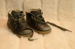 Falcotto, kinderschoen groen leer, veter maat 21, Jongetje of Meisje, Falcotto, Ophalen of Verzenden, Gebruikt