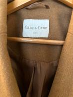 Dames lange jas Cane & Cane - Maat M, Ophalen of Verzenden, Zo goed als nieuw, Maat 38/40 (M), Bruin
