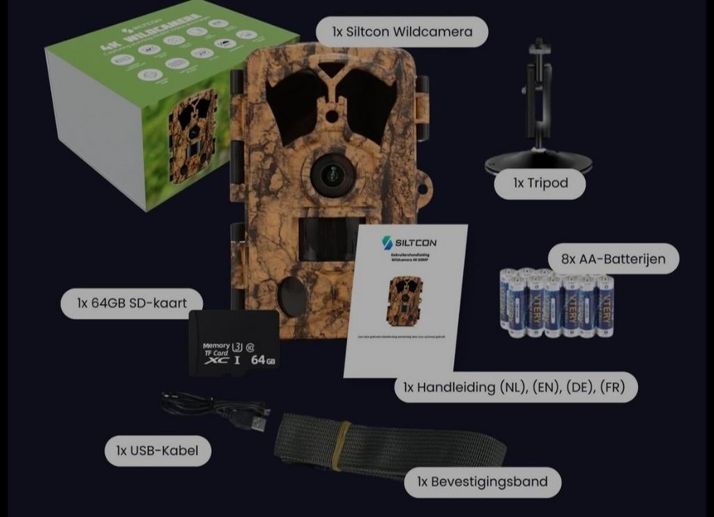 Siltcon wildcamera, Ophalen of Verzenden, Zo goed als nieuw
