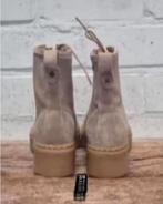 DWARS - Prachtige leren boots maat 40 - Nieuw €129 - DWRS, DWRS, Beige, Lage of Enkellaarzen, Nieuw