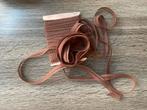 Nr 279) Aanbieding bruin vintage kant 1 cm br 10 m € 4,00, Verzenden, Nieuw, Kant