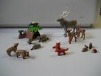 playmobil veel bosdieren bij boomstronk, Ophalen of Verzenden, Zo goed als nieuw