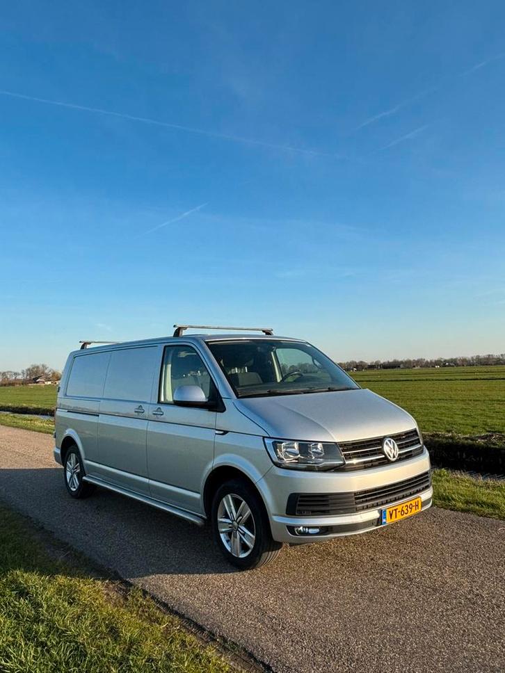 VW Transporter 2016 Highline Vol opties NAP, Auto's, Bestelauto's, Particulier, Volkswagen, Diesel, Origineel Nederlands, Ophalen