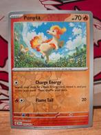 Pokemon Ponyta TEF 026/162 reverse holo, Ophalen of Verzenden, Nieuw, Losse kaart