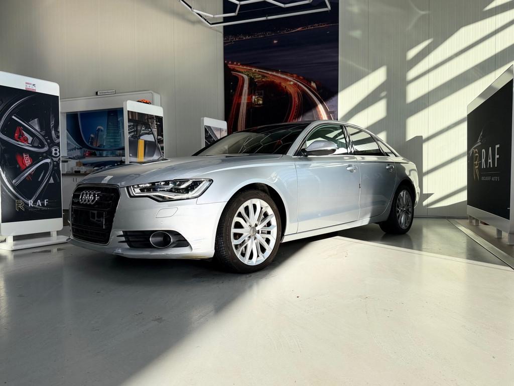 Audi A6 Limousine 3.0 TFSI quattro Pro Line Plus, Auto's, Audi, Automaat, Gebruikt, Zwart, Leder