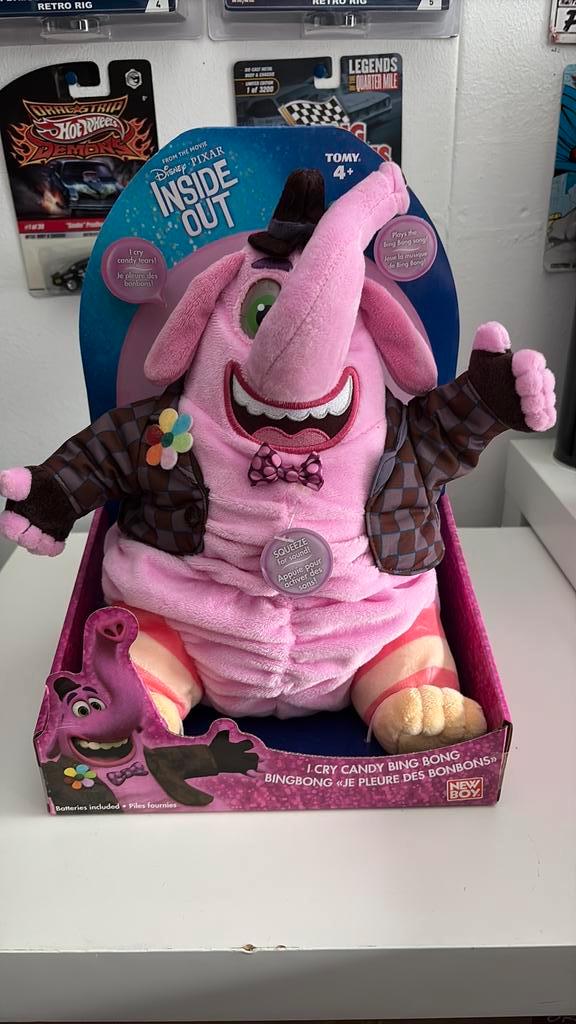 Disney Inside Out Bing Bong met geluiden, Kinderen en Baby's, Speelgoed | Knuffels en Pluche, Nieuw, Overige typen, Ophalen of Verzenden