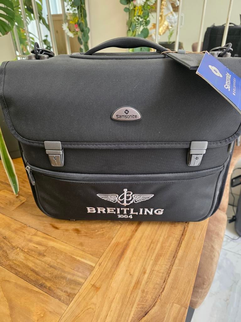 Samsonite Breitling Laptoptas / Aktetas - Nieuw, Overige merken, Zwart, Samsonite, Onbekend