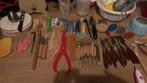 Diverse gereedschappen klei, Ophalen of Verzenden, Gebruikt