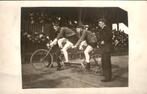 Zeebnurg Fotokaart Amsterdam Wielerbaan  Tandem, Ophalen of Verzenden, Voor 1920, Ongelopen, Noord-Holland