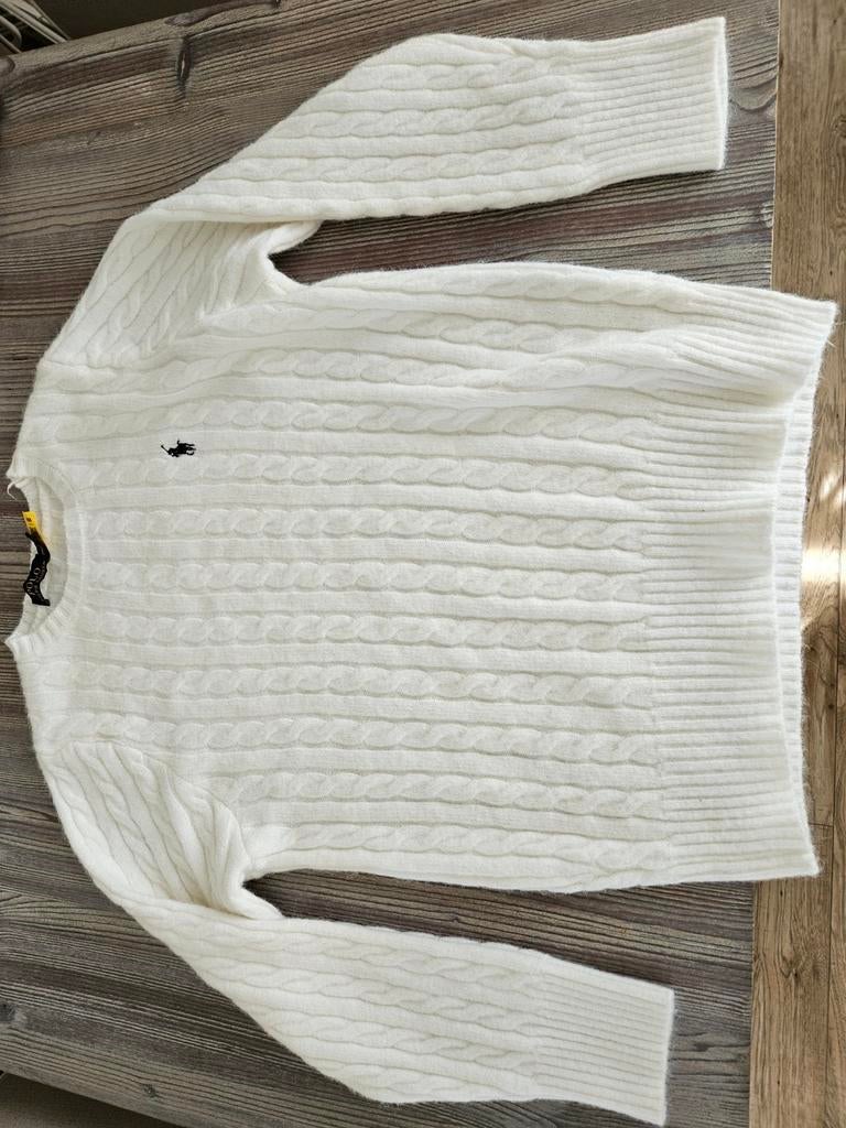 Ralph Lauren Trui - Wit - Maat 2XL, Kleding | Heren, Wit, Ralph Lauren, Overige maten, Ophalen of Verzenden