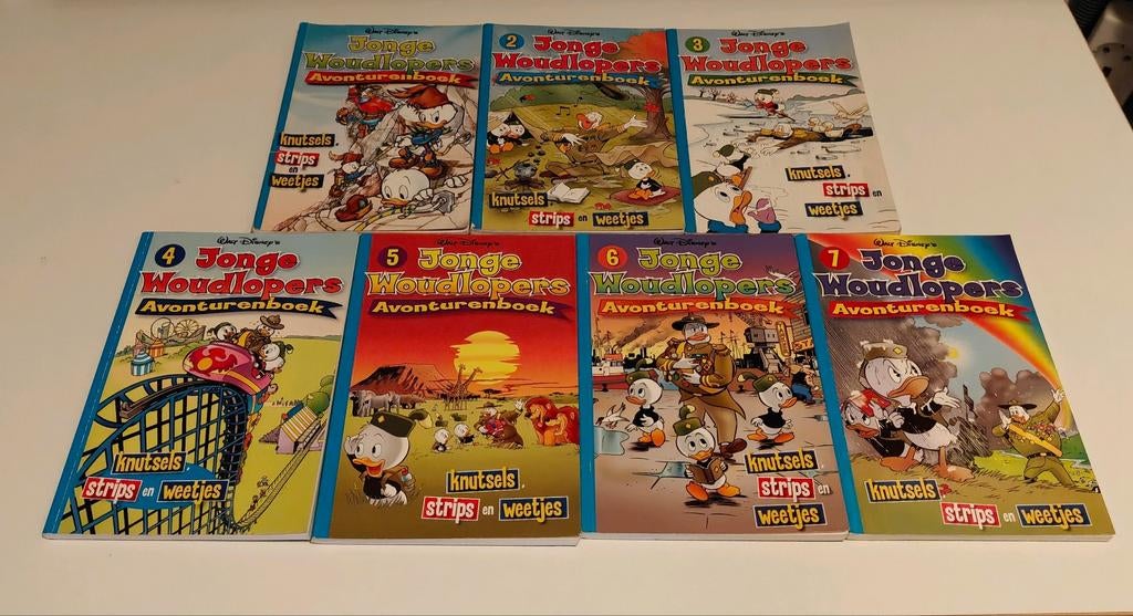 Jonge Woudlopers Avonturenboek pockets, Boeken, Complete serie of reeks, Ophalen of Verzenden, Gelezen
