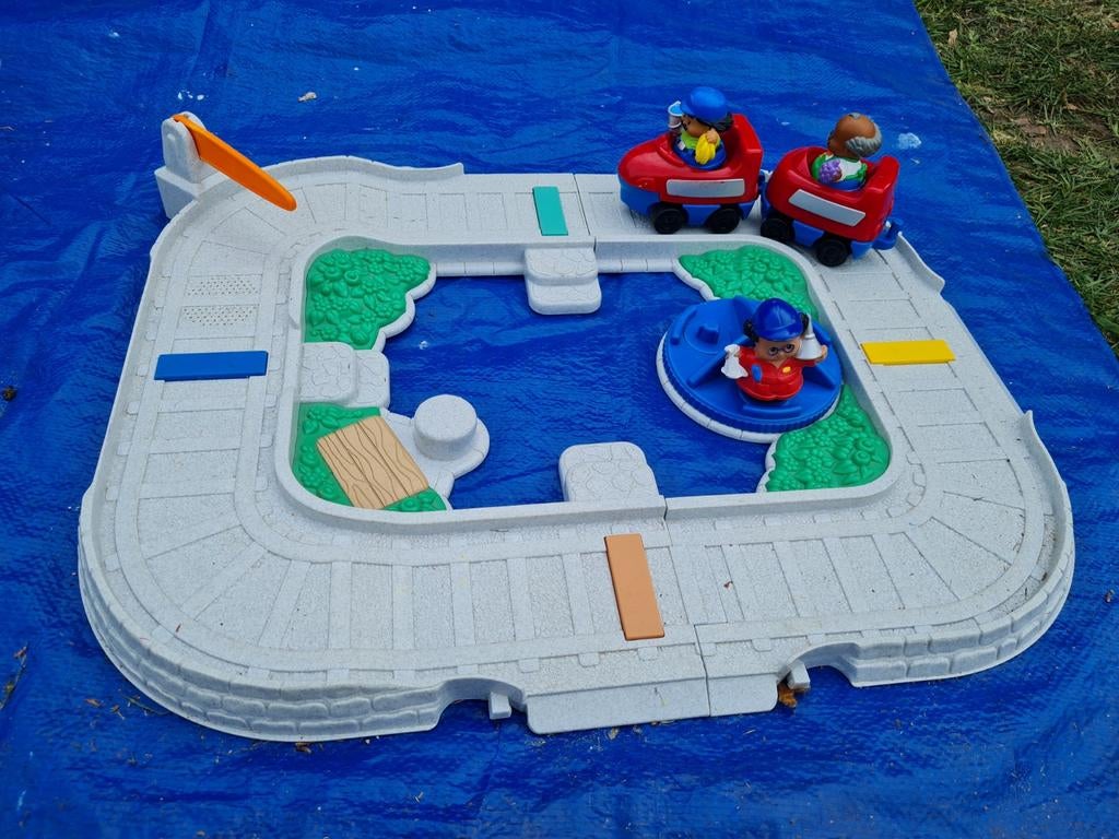 Fisher-Price Little People Speelset treinbaan met Geluid, Ophalen of Verzenden, Gebruikt, Speelset, Met geluid