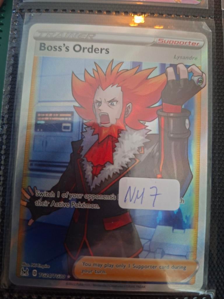 Pokemon kaart Boss's Orders Lysandre, Ophalen of Verzenden
