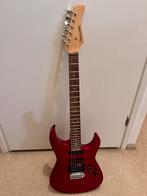 Fernandes Stratocaster MIJ Candy Apple Red HSS, Ophalen, Gebruikt, Solid body, Overige merken