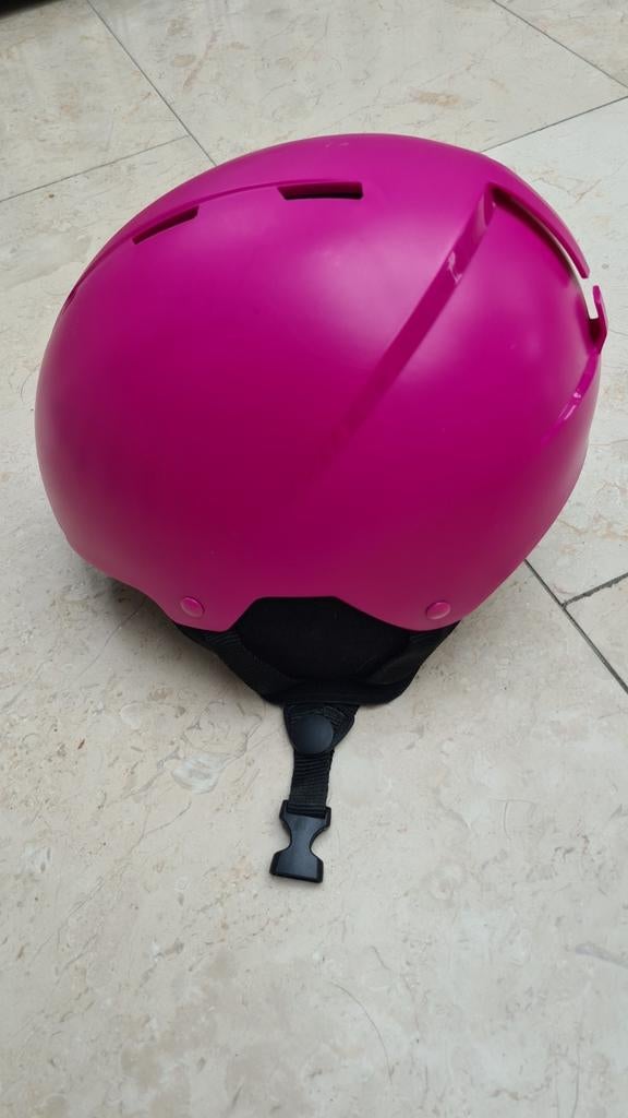 Roze kinder skihelm Wed'ze (Decathlon) als nieuw 53-56cm, Overige merken, Overige typen, Ophalen of Verzenden, Zo goed als nieuw