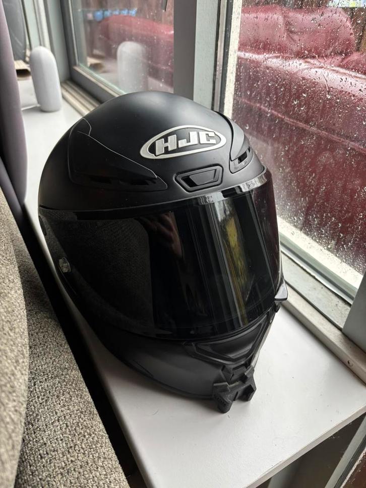 HJC RPHA 1 Helm Mat Zwart, Motoren, Kleding | Motorhelmen, Heren, Integraalhelm, L, HJC, Tweedehands, Ophalen of Verzenden