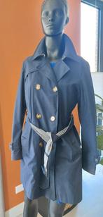 Blauwe dames trenchcoat, maat M. Merk: Esprit., Ophalen of Verzenden, Zo goed als nieuw, Maat 38/40 (M), Blauw