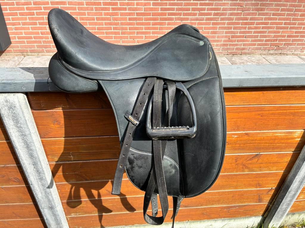 2 Wintec Isabell Werth zadels + Bareback Pad, Dieren en Toebehoren, Paarden en Pony's | Zadels, Ophalen, Gebruikt, Dressuur