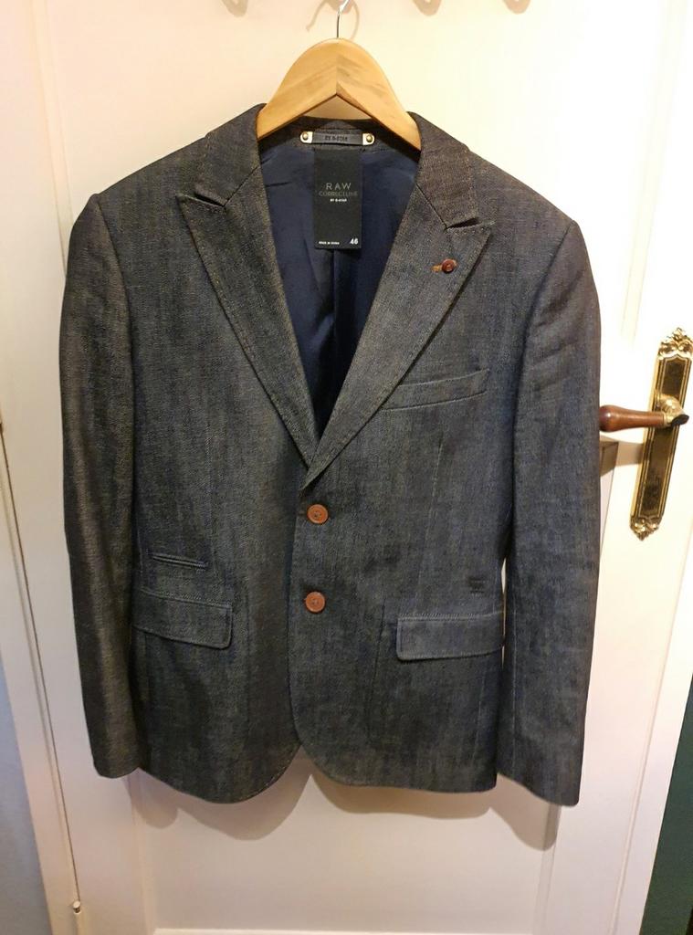 Heel mooi G-star raw kolbert spijkerstof maat 46, Ophalen of Verzenden, Zo goed als nieuw, Maat 46 (S) of kleiner, Blauw