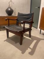 Angel Pazmino Safari Chair - Rosewood and leather, Ophalen