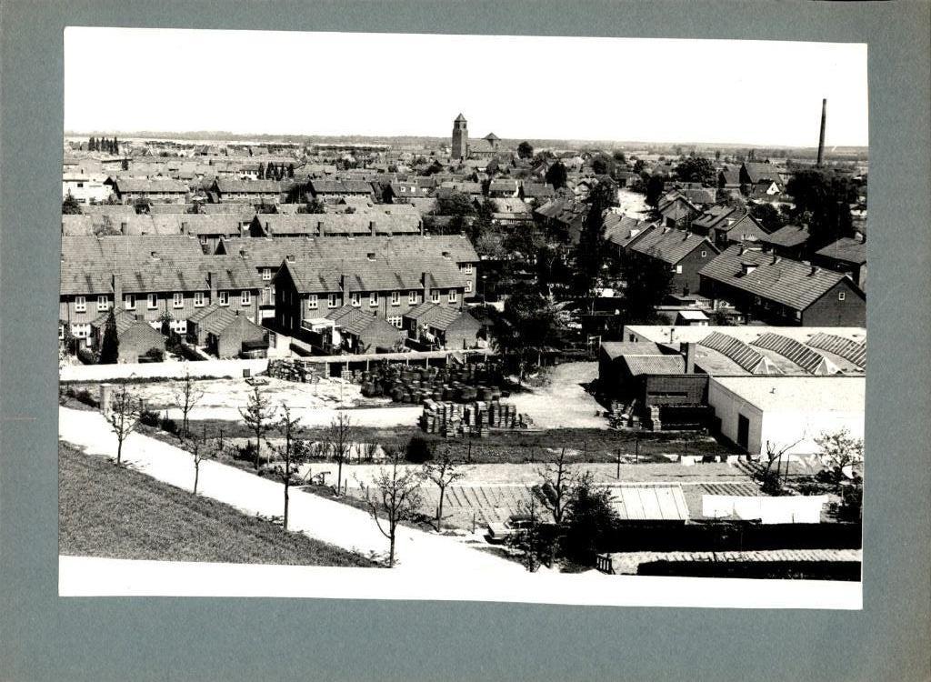 Roermond - Panorama - Foto - 1950, Verzenden, 1940 tot 1960, Limburg