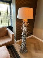 2 unieke, karakteristieke voetlampen met knoesten, Ophalen, Gebruikt, Stof, 150 tot 200 cm