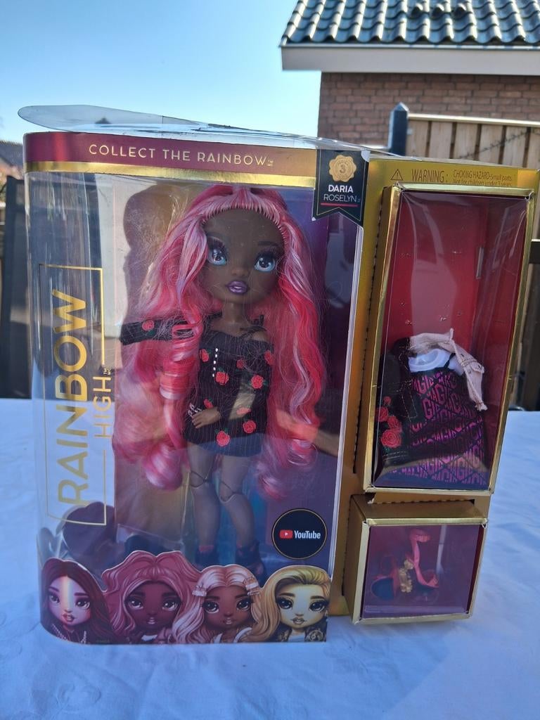 Rainbow high pop nieuw Daria Roselyn, Ophalen of Verzenden, Nieuw, Fashion Doll